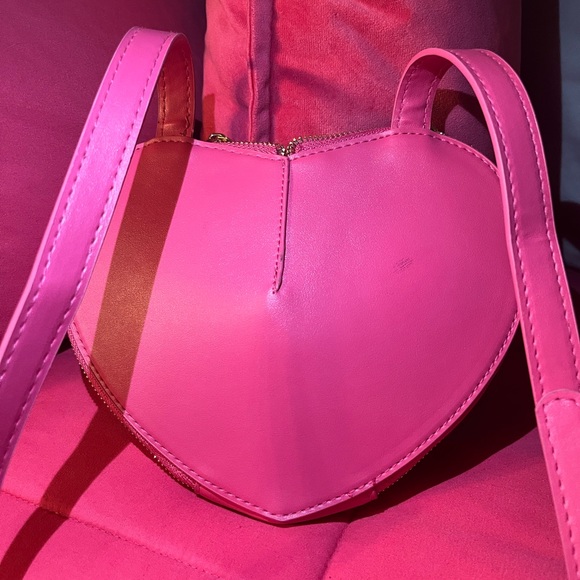 Bebe Fuchsia Heart Mini Bag - Picture 2 of 4